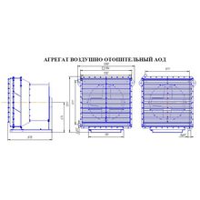 Воздушно-отопительный агрегат АОД 2-4