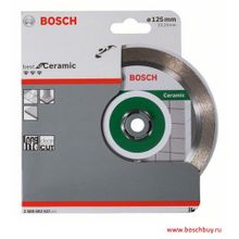 Bosch Алмазный диск Bosch Best for Ceramic 125х22,23 мм по керамике (2608602631 , 2.608.602.631)