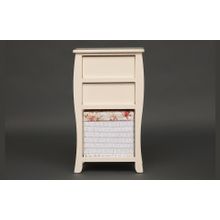 Tetchair Тумба с корзиной и 2 ящиками secret De Maison ARC 2 ( mod. HX16-827 S ), butter white (слоновая кость)