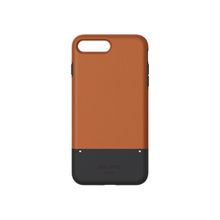 Чехол Jack Spade Credit Card Case для iPhone 8 7 Plus. Материал пластик, кожа. Цвет коричневый синий  JSIPH-018-TNVY
