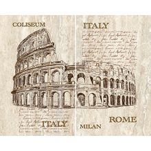 Панно Ceramica Classic Efes coliseum (из 2-х плиток) 400х250