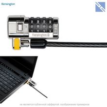 Замок безопасности Kensington ClickSafe Combination Laptop Lock кодовый с тросом для ноутбука  K64697