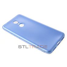 Mi5 Xiaomi Силиконовый чехол TPU Case Металлик голубой