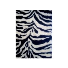 Ковер с длинным ворсом шагги зебра, 3 x 4