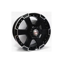 Колесные диски КиК М56 (КС593) 7,0R16 6*139,7 ET20 d110,1 Алмаз-черный [арт.13535]