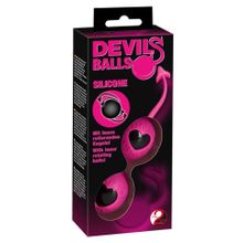 Вагинальные шарики в силиконовой оболочке Devils Balls (77823)