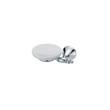 Tempo Мыльница в ванную подвесная, стеклянная, бронза, TM12292