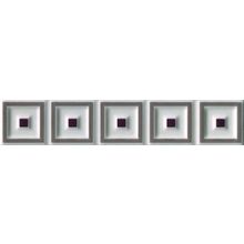 Бордюр Cerasarda Parentesi Quadra List.Cornice Castoro 40х200