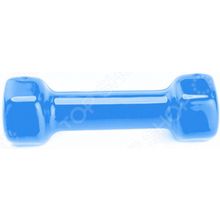 Bradex Rubber covered barbell. Цвет: синий