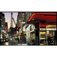 Часы настенные Алсера Кафе Парижа арт. 1036