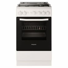 Газовая плита Hotpoint HS5G1PMW RU 50см Белый