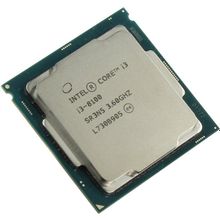 Процессор CPU Intel Core i3-8100 3.6 GHz   4core   SVGA UHD Graphics 630   6Mb   65W   8 GT   s LGA1151