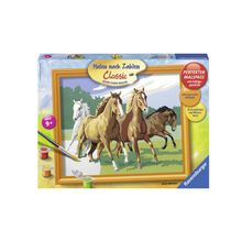 Ravensburger По номерам Дикие лошади Ravensburger