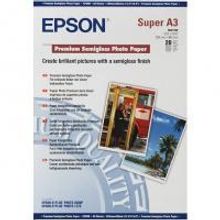 EPSON C13S041328 фотобумага полуглянцевая А3+ (329 x 483 мм) 251 г м2, 20 листов