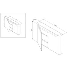 Am.Pm Мебель для ванной Sensation 100 белый глянец