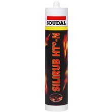 Soudal Silirub HT° N 300 мл черный