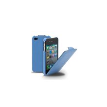 Кожаный чехол Melkco Jacka Type Sky Blue для iPhone 4 4S