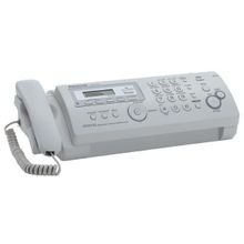 panasonic kx-fp218ru (серый) {обыч.бум., АОН, а отв., пам. 50 ном., до 28 стр.,автоподатчик 10л.,спикерфон}