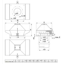 Systemair DVG-V 450D4-6 F400