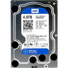 Жесткий диск 4TB WD Caviar Blue (WD40EZRZ) {Serial ATA III, 7200 rpm, 64Mb buffer}