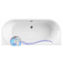 Акриловая ванна CEZARES METAURO WALL 180х80х40