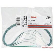 Bosch Набор 10 шлифлент Best for INOX K120 J455  6x457 мм по нержавейке (2608608Y69 , 2.608.608.Y69)