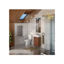 Акватон Мебель для ванной Эклипс 46 Н (эбони темный) - Зеркало Эклипс