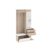 Модули Трия Эрика Набор мебели для прихожей Секция комбинированная с крючками и зеркалом