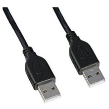Кабель USB 2.0 Am - Am - 3 м, черный, Perfeo (U4402)