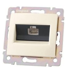 Legrand Розетка компьютерная RJ45 Legrand Valena 5e кат UTP с захватами слоновая кость 774130 ID - 238520