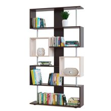 Сокол Стеллаж Рафнат венге белёный дуб ID - 292054