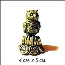 Сова на монетах