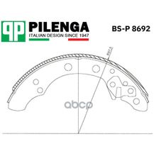 Колодки Тормозные Барабанные |Зад, Прав, Лев | Polo Sedan, Rapid PILENGA арт. BSP8692