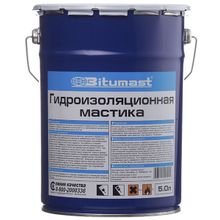 БИТУМАСТ мастика гидроизоляционная (5л)   BITUMAST мастика гидроизоляционная (5л)