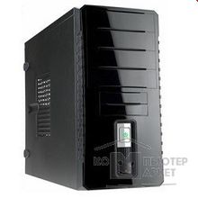 Inwin Midi Tower  EC-030BL Black w o PSU ATX 6120742