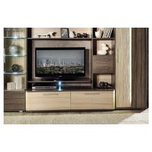 Алмаз. Любимый дом Бруна Тумба под ТВ с надстройкой (Сономе эйч темная Сономе эйч светлая)