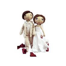 Свадебные куклы на подставке