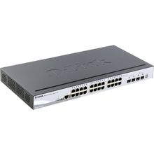 Коммутатор   D-Link   DGS-1510-28  A1A   Управляемый коммутатор (24UTP  10 100 1000Mbps+  4  SFP)