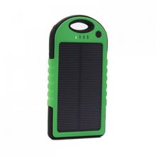 Аккумулятор Внешний Solar Power Bank 25000mAh Зеленый